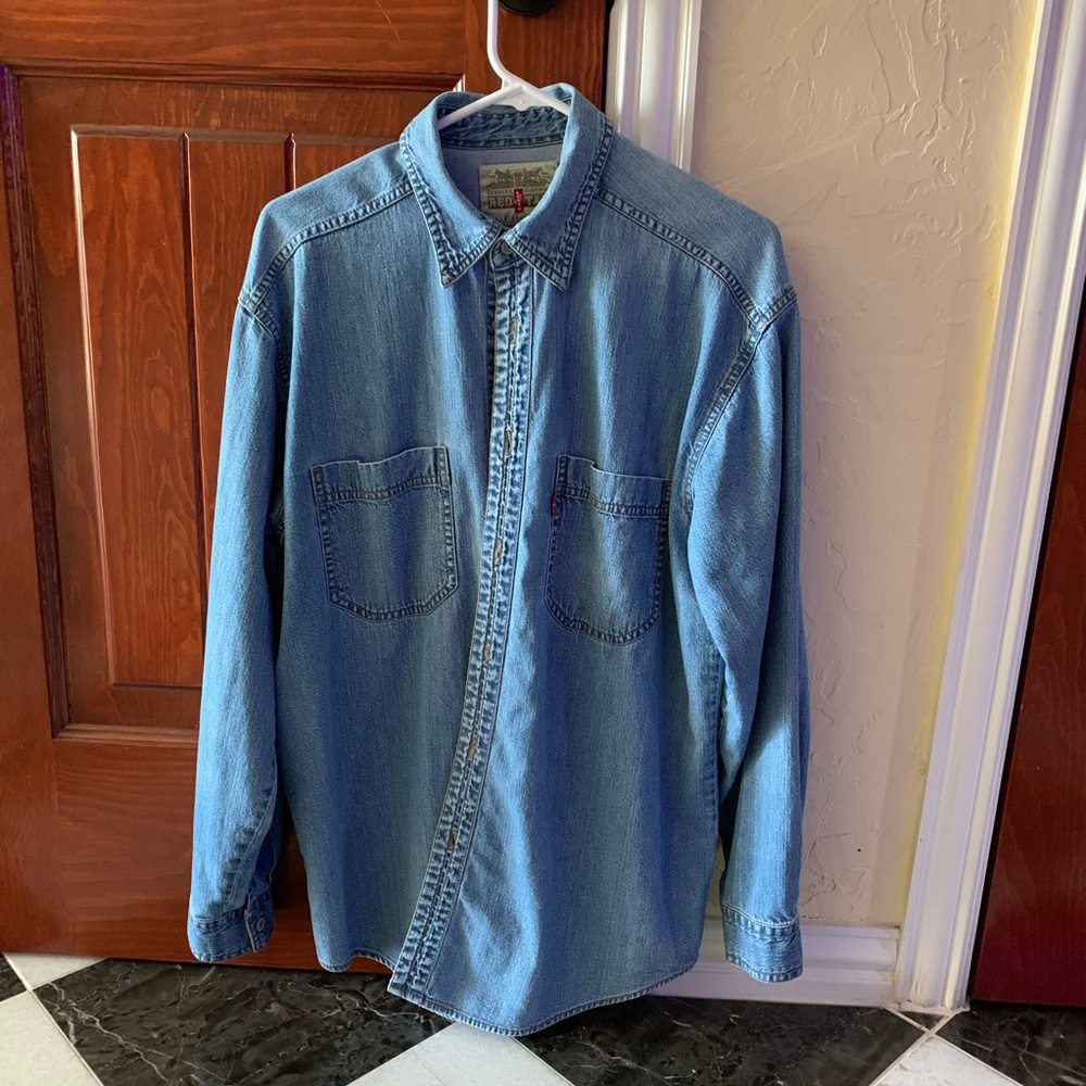 Levi’s Denim Long-sleeve Button-up